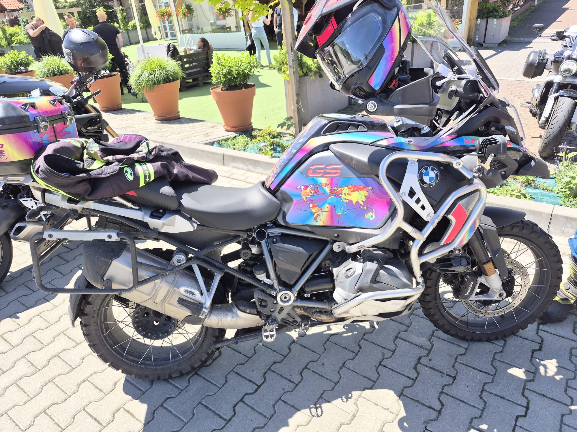 Kolorowe BMW GS